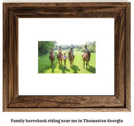 family horseback riding near me in Thomaston, Georgia